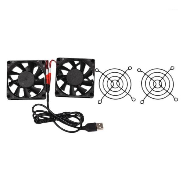 

lapcooling pads 2 fan heat radiator usb power ultra silent for rt-ac5300 r7900 r8000 ac5300 router cooling1