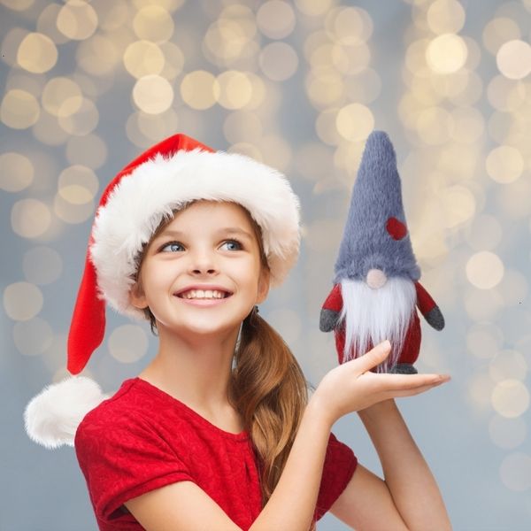 

swedish 8inch plush gnome doll chritmas christmas ornaments santa nisse nordic elf figurine holiday