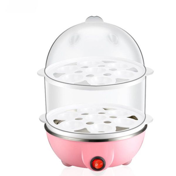 

egg boilers multifunctional double-layer household steamer artifact steamed mini stainless steel breakfast machine
