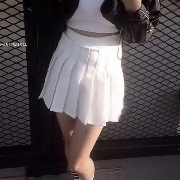 

fanala fashion fall winter womens mini skirt schoolgirl pleated skater skirt high waist black white selling