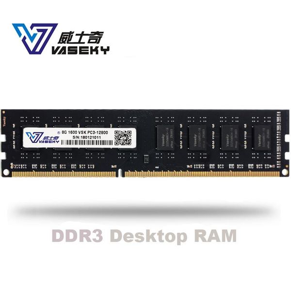 

rams vaseky 4gb 8gb 2gb pc memory ram memoria module computer deskpc3 12800 10600 ddr3 1333mhz 1600mhz 2g 4g 8g 16gb 1333 1600