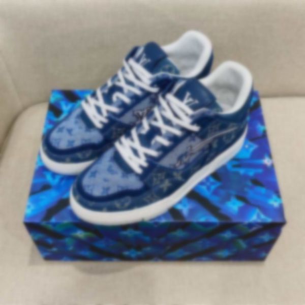 

new limited edition customized letter canvas shoes, fashionable and versatile high and low shoes, shipped with the original shoes box 38-44, Black