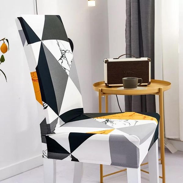 

1/2/4/6 шт. классические крышки спандекс эластичный стул крышка для обеденной гостиной оформления сиденья для компьютерных стульев 8 цветов