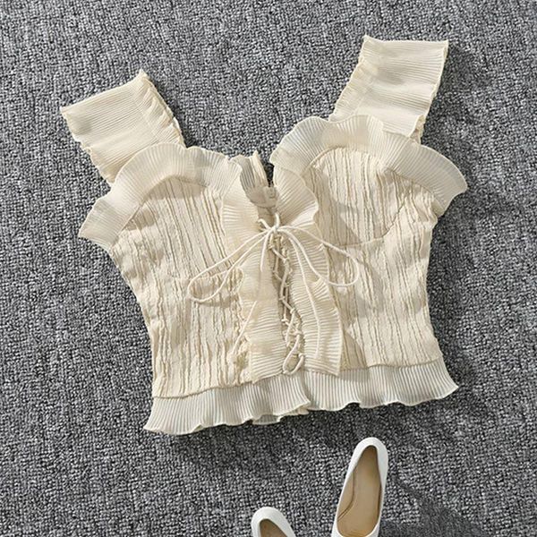 

women solid color crop tank vest fashion breathable for summer beach party gdd991, White