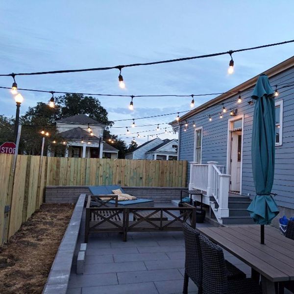 

10 м 15 м светодиодные светильники s14 светодиодные ретро нить лампочки глобус открытый уличный сад патио праздничное освещение swy wmtgbc