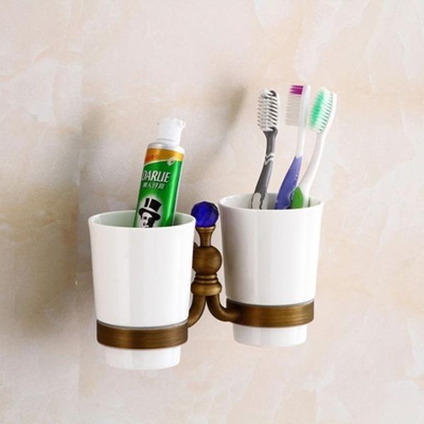 

brass blue crystal base bathroom accessories wall mounted toilet paper holder shelf towel rack bath hardware sets wmtegm mywjqq