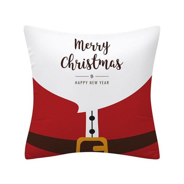

4545cm christmas pillowcase square cushion cover red decorations for home sofa cushions christmas ornaments gifts natale 2020 qylkfg mywjqq