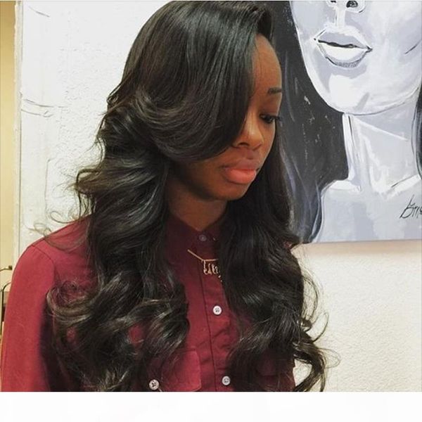 

peruvian full lace human hair wigs for black women bleached knots human hair lace front human hair wigs front lace wigs, Black;brown