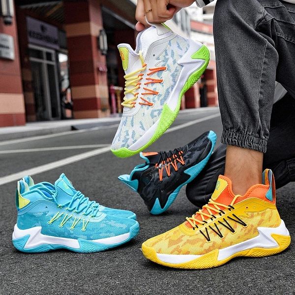 

new autumn and winter breathable shock absorption non-slip men's basketball shoes de hombre non-leather loafers #di4j