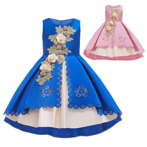 

children's princs christmas puffy drs girl, Red;yellow