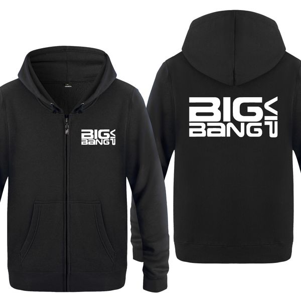 

bigbang vip g-dragon concert fan sweatshirts men 2018 mens zipper hooded fleece hoodies cardigans sport hooded sweatshirt hoodie