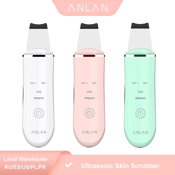 

ultrasonic skin scrubber deep face cleaning machine peeling shovel facial pore cleaner lift