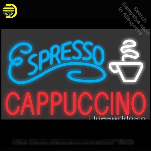

neon sign for espresso cappuccino neon light sign beer bar pub light advertise display neon tube sign handcraft publicidad lamp
