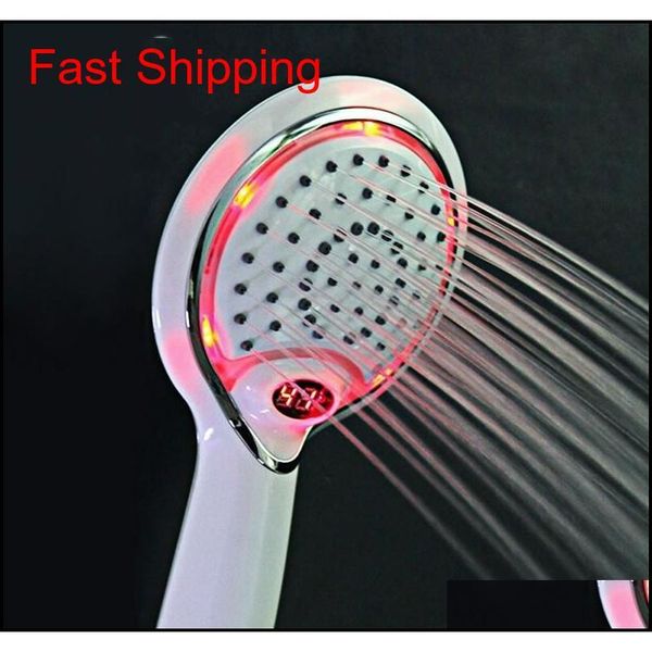 

led hand shower handheld shower head shower spray with temperature digital display 3 colors qylrrd my_home2010