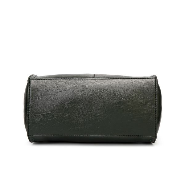 

fashion wash leather ladies shoulder bag butterfly zipper boston bag c0121