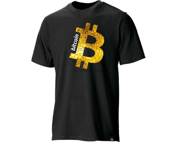 

sport bitcoin crypto digital currency black t-shirt mens round neck short sleeves casual t-shirt