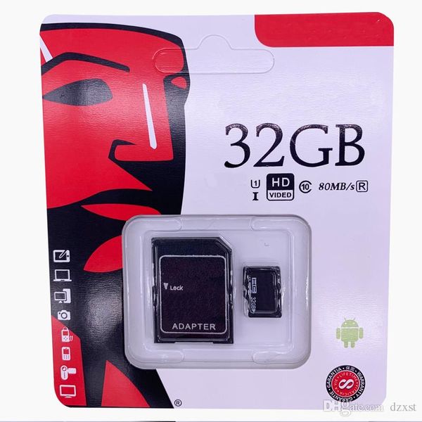 

2020 selling 64gb 128gb 256gb c10 tf flash memory card u1 u3 sd adapter retail package