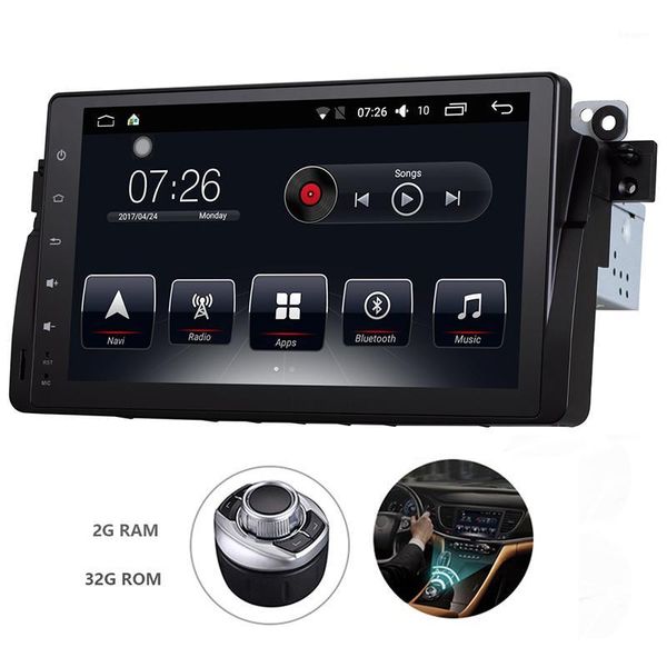 

car audio in-dash stereo radio 7 inch android 7.1 dvd player for b m w e46 gps navigation system with bluetooth/dual-zonenavi1