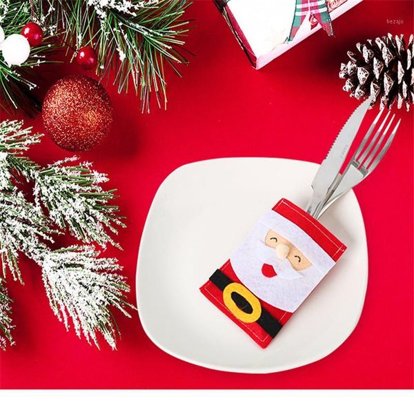 

christmas decorations tableware bags creative cutlery knives holder silverware for forks decor1