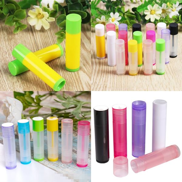 

homemade chapstick lipstick tube multicolour empty lip gloss containers lid plastic tubes make up simplicity 0 23kl d2
