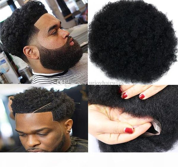 

знаменитости topee mens hairpieces afro curl curl full lace topee jet black color # 1 chinese remy человеческие волосы мужчины волос замена