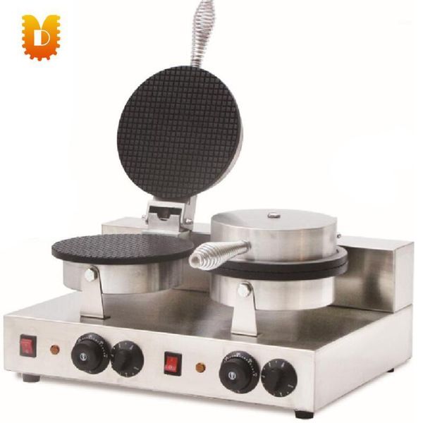 

double cone waffle making machine/rotate waffle maker/bar maker1