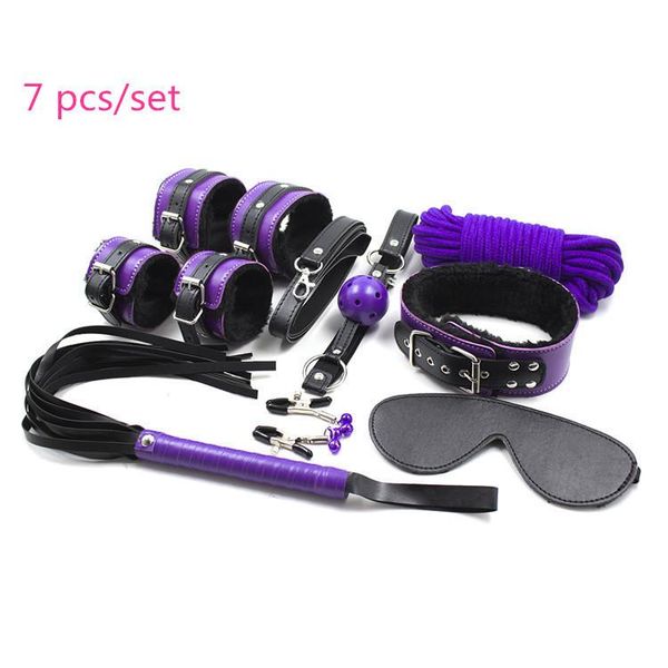 

for tools set men pu leather 8 pcs/set women. for fetish bondage harness sale restraint game toys y18102405 slave bds wwxa