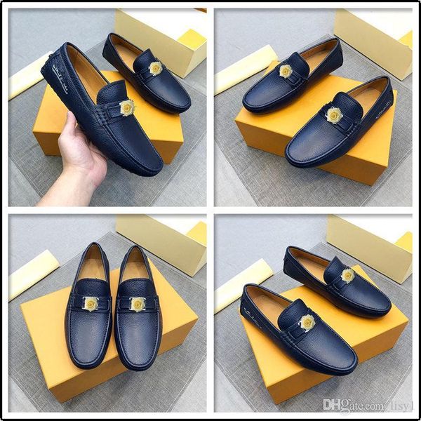 

c3 2020 new big size men shoe slip on black shoes suede luxury loafers designer mens shoes italian designer shoes 38~45 22