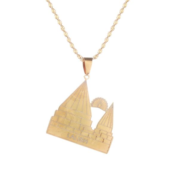 

yezidi lalish pendant necklaces the holiest temple of yazidis jewelry, Silver