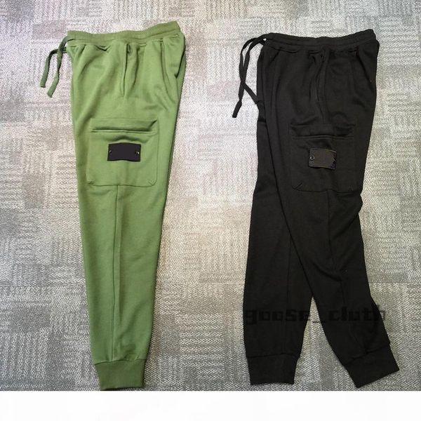 

new 20ss fashion mens womens designer pants branded sports pant side badge sweatpants joggers casual streetwear trousers clothes, Black