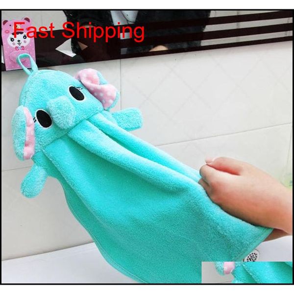 

hand towel hanging kitchen bathroom indoor thick soft cloth wipe towel cotton dish cloth clean qylajj bbgargden
