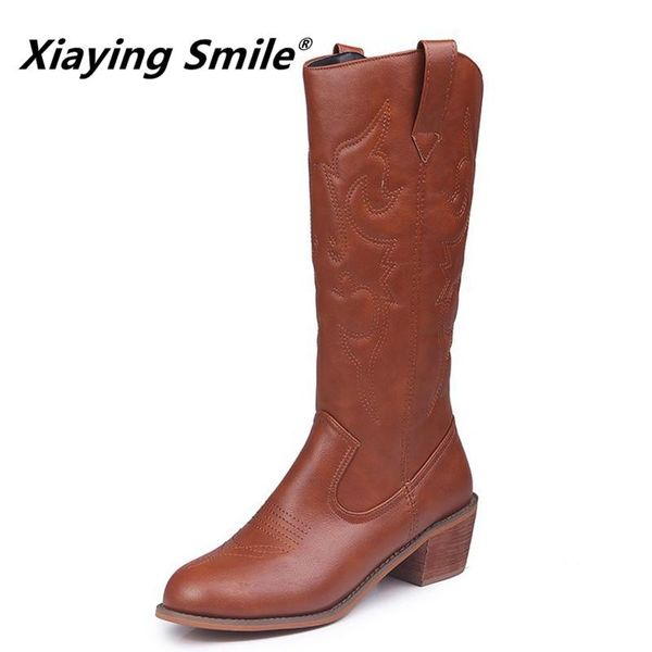 

xiaying smile women martin boots winter bonded leather keep warm short plush shoes ladies fashion sewing boots multi size, Black