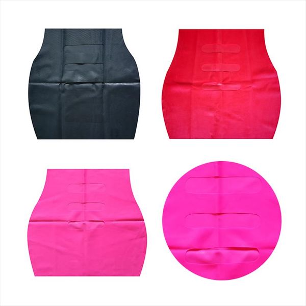 

new latex mini party skirt red and black rose pink women seamless without zipper