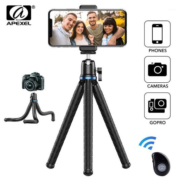 

tripod heads apexel phone selfie stick extendable flexible ocs 360 rotation vertical shooting holder for sony nikon1
