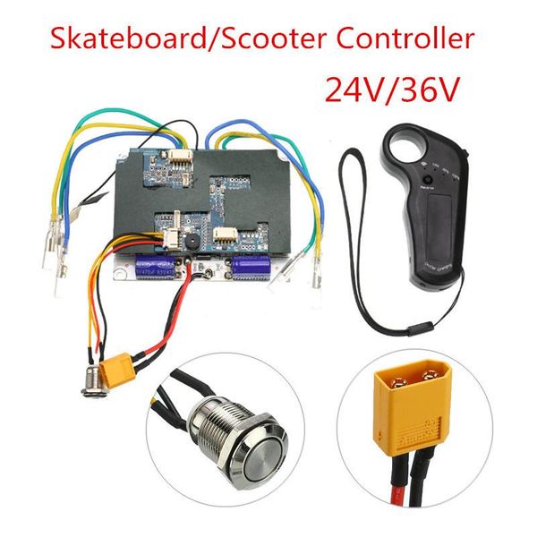 

skateboarding electric skateboard controller double motor remote esc substitute scooter accessorie 24v/36v