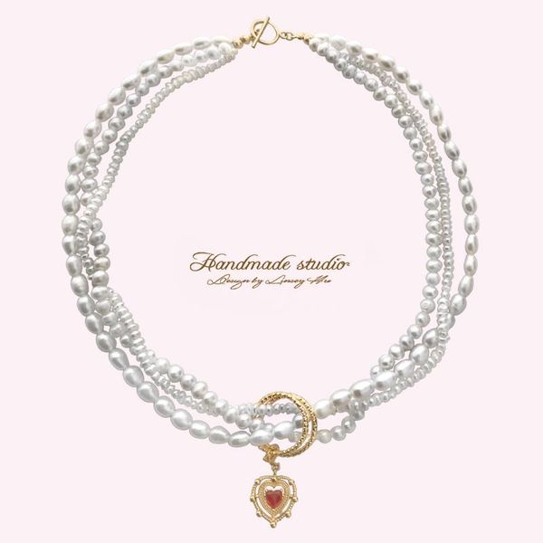 

ccijing fashion pearl necklaces natural crystal romantic sweater chain jewelry women sg3002, Golden;silver