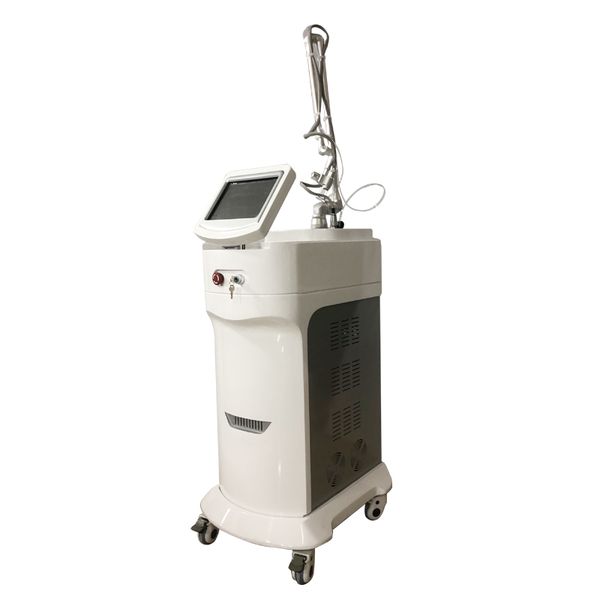 

60watts power 10600nm vaginal tightening fractional co2 laser cutter marking articulated arm scar acne treatment machine with rf tube, Black