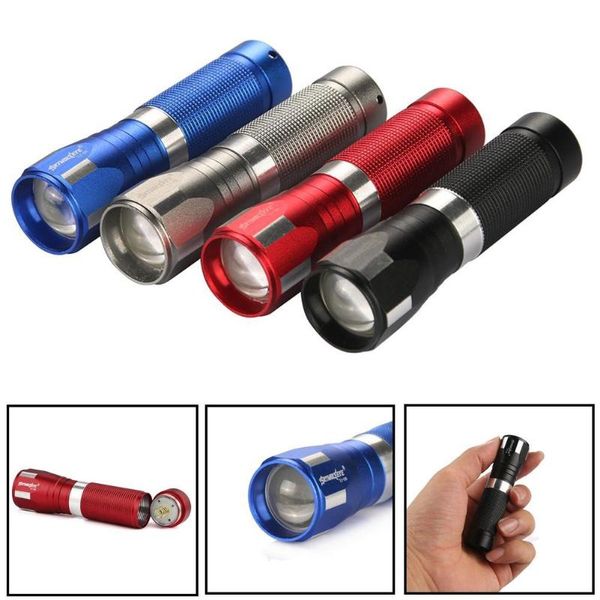 

skywolfeye 1 mode zoomable tactical led torch for outdoor camping hiking