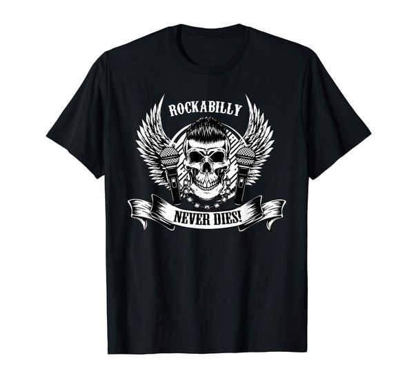 

rockabilly дизайн rockabilly никогда dies летняя мода топы тис печать повседневная интернет дизайн толстовка с капюшоном hoodie мужчин футбо