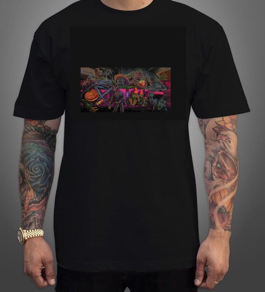 

мурашки 4 black t shirt brand clothihng верхнего качества способа тенниски вскользь с коротким рукавом футболка новизна спорта толстовка с к