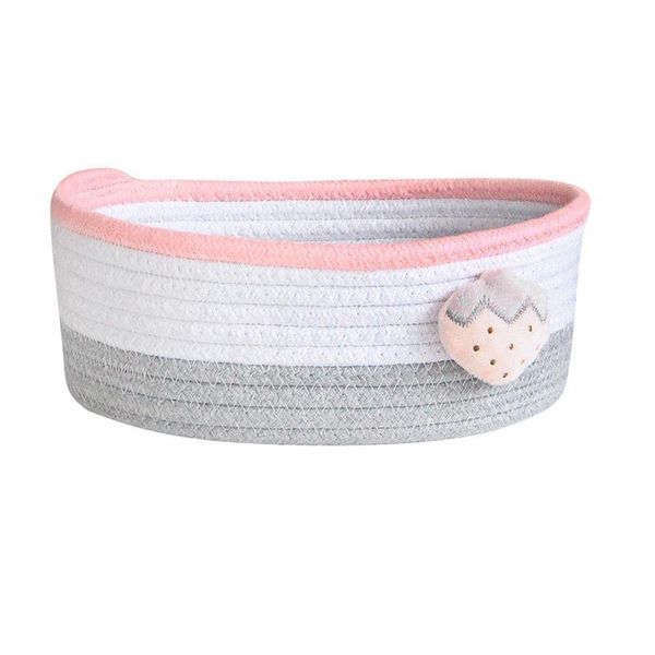 

desktop cotton sundles организатор веревки ткацкий контейнер для косметического держателя домашнего хранения корзины 1 шт. общедоступ jllyqc