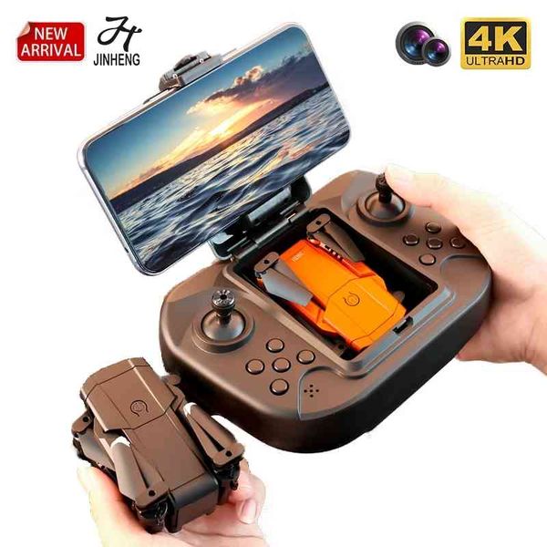 

2021 new s606 pro mini drone 4k hd dual camera wifi fpv real-time transmission rc quadcopter profesional drones helicopter toys