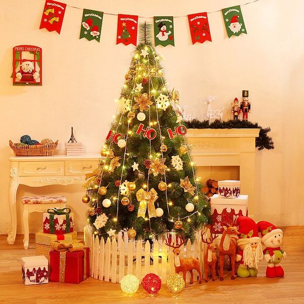 

2020 new with decoration package decorations pine needle christmas tree celebrate supplies artificial vje9#