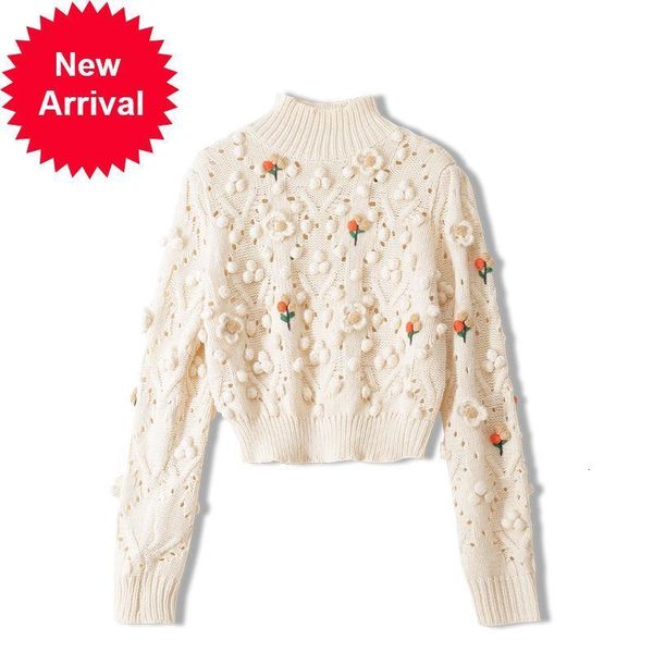 

quality 2021 new furry autumn flower beautiful winter short pullover marble goal shirt high mode luxury tag dressed in bwtt, White;black