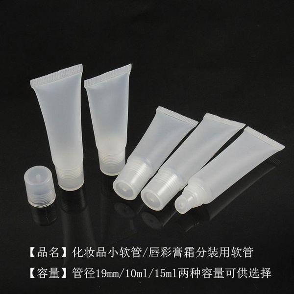 

storage bottles & jars 10ml15ml empty cosmetic tubes lip gloss frosted transparent containers makeup tools accessories, concealer package