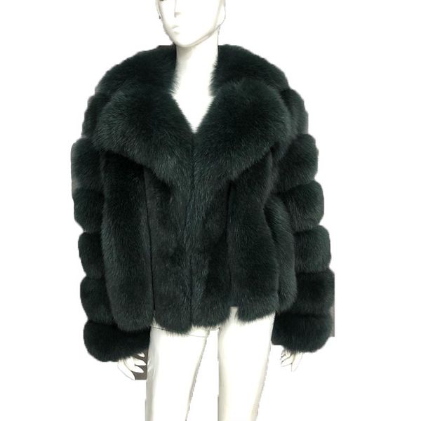 

female winter jackets real fur short fur coats for women, Black