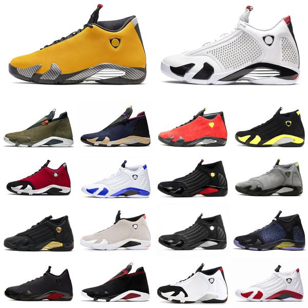 

doernbecher 14 14s jumpman men basketball shoes black gym red hyper varsity royal purple thunder last smens trainer sports sneakers, White;red