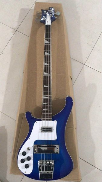 

wholesale custom new left-handed 4 string 4003 electric guitar blue explosion with ing