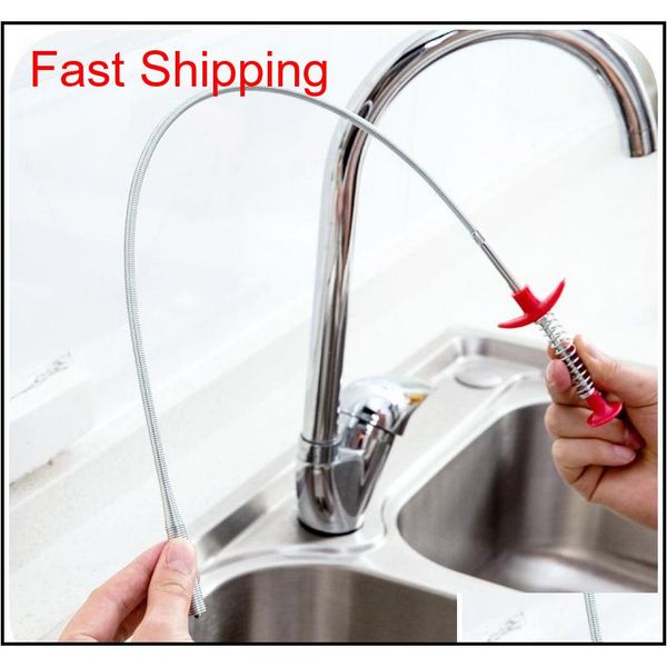 

hand bending pressure sewers clip device junk sewer dredge handle hair cleaning tool drain sewer dredg qyltwn mj_bag