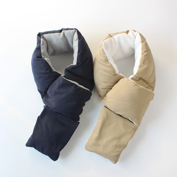 

japan autumn winter men's feather velvet scarves thickened, warm fashionable, versatile bib and women's cross neck cover, Blue;gray